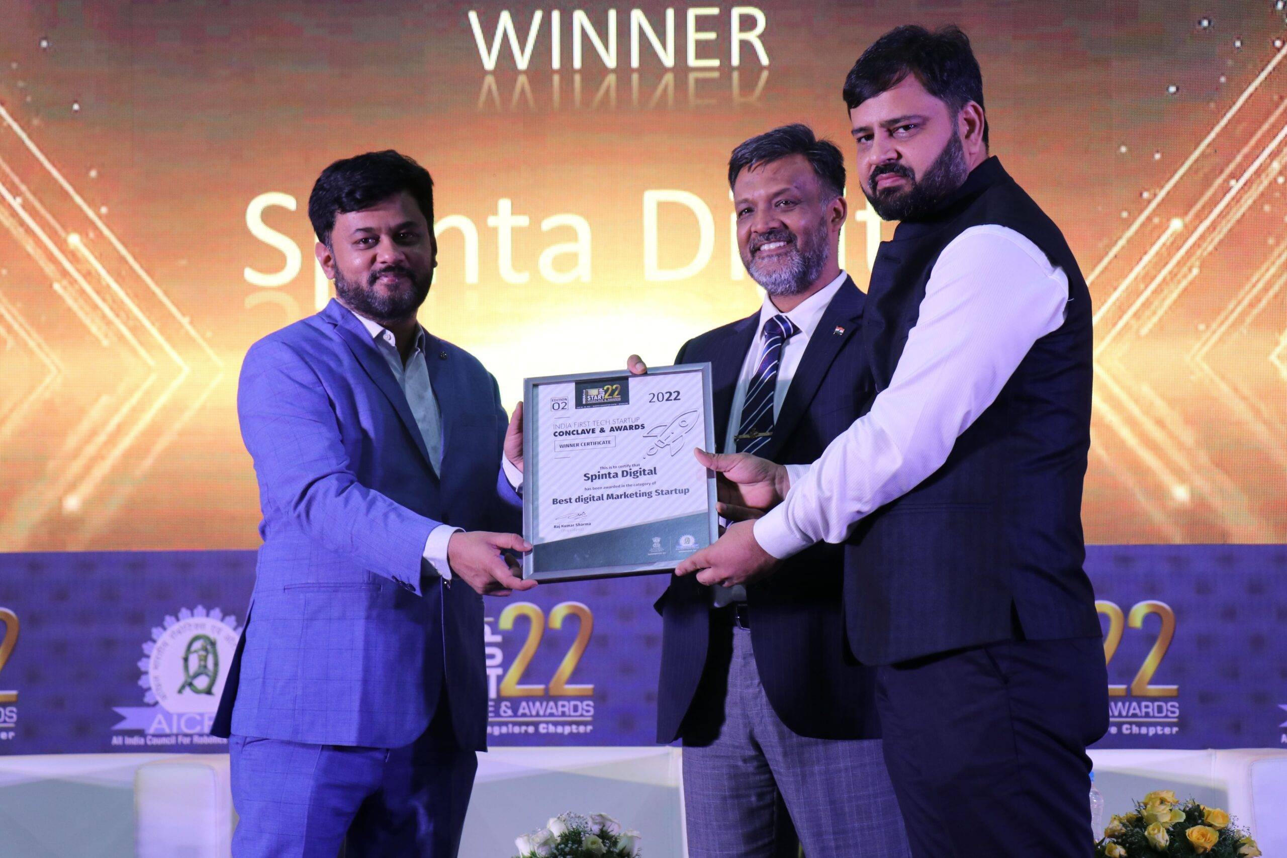 Best Digital Marketing Startup Award